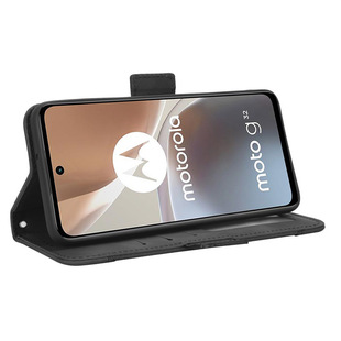 Для Motorola G32 4G кожаный чехол для мобильного телефона Motorola G32 Чехол для мобильного телефона слот для нескольких карт флип креативный внешний