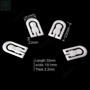 [Plastic clip version 1] in stock underwear shirt plastic clip transparent pants shirt plastic clip shirt accessories