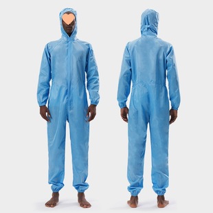 Dust-proof Clothes Work Clothes Dust-proof Clothing All-body Men's Industrial Pocket Dust-free Anti-static Clothing Clean Protective Clothing