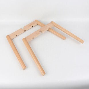 Furniture Accessories Curved Support Basket Handle Children's Chair Curved Wood Solid Wood Stool Legs Birch Legs Made on Demand