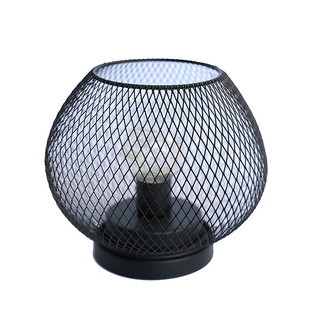 Creative round screen LED decorative table lamp living room study layout night light simple cozy bedroom small ornaments