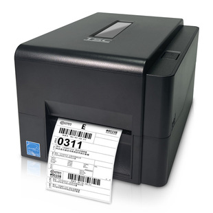 TSC new TE244/344 carbon tape label printer clothing tag wash mark certificate sticker