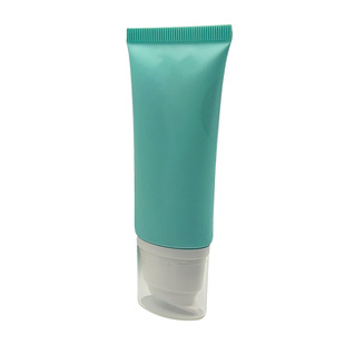 Hose cosmetic packaging material 30-70mlPE pump head cover hand cream sunscreen facial cleanser cosmetic hose