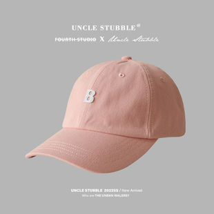 New Hat Baseball Cap Women's Summer Thin Korean-style Ins All-match Face Showing Small Curved Eaves B Letter Cap