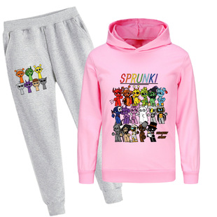 sprunki rhythm box boys and girls sweater casual trousers suit 3999