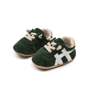 Baby Shoes One-year-old Male Toddler Shoes Soft Rubber Bottom 6 to 12 Months Female Infant Color Matching All-match Toddler Shoes