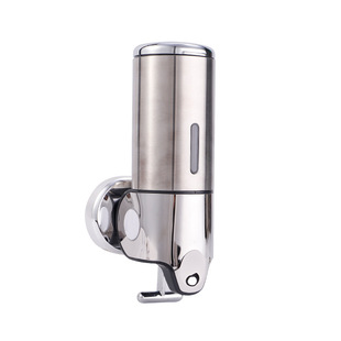 Wholesale supply of manual soap dispenser 400ml toilet wall-mounted hand sanitizer box plastic soap dispenser