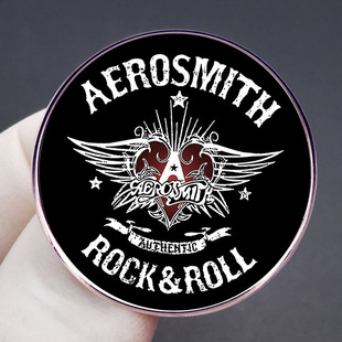 Брошь Aerosmith Smith космический корабль кузнец рок группа значок металлический сплав значок