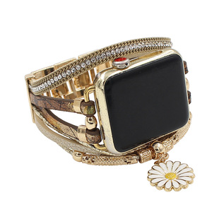 Подходит для Apple Watch iwatch1234567SE поколения маленький ремешок с подвеской в виде цветочной звезды