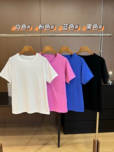 051903 Spring and Summer New Style Women's Daily Casual and Comfortable Sports Work Clothing Moisture-Wicking Round Neck Short-Sleeved T-Shirt