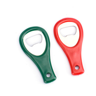 [bottle opener] household portable bottle opener wine opener plastic bottle opener color random 1