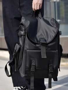 Cross-Border Men's backpack outdoor mountaineering backpack large capacity travel bag casual waterproof computer bag student schoolbag