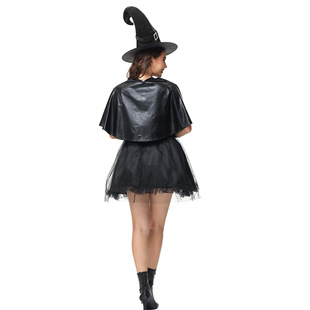 European and American Cross-border Halloween Witch Dress-up Costume Witch Performance Costume Witch Game Costume cosplay Women's Clothing