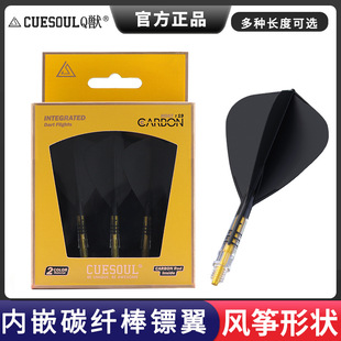 CUESOUL/Q T19 встроенный цветной углеродный стержень для укрепления цвойных двухцветных кайт-дротиков 3 крыла