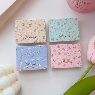 Korean Style Ins Style Flower Cute Packaging Paper Card Hair Accessories Hairpin Cardboard Ring Chain Head Rope DIY Card