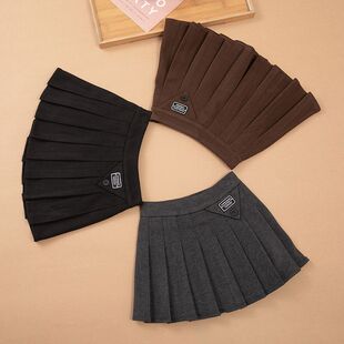 Girl's Skirt Pleated Skirt Spring and Autumn 2025 New Spring Children's Western Style All-match Short Skirt Girl's Skirt Autumn and Winter