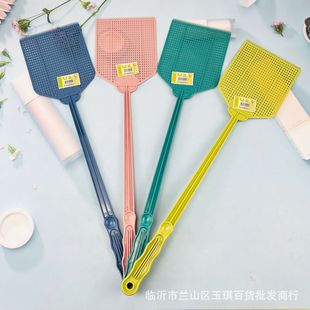 2020 Fly Swatter, Summer Popular Fly Swatter, Plastic Elastic, Simple, Mosquito Swatter, Long Handle Swatter for Home Daily Use