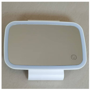 Car sun visor makeup mirror LED touch light makeup mirror car co-pilot dressing mirror high-end boutique mirror