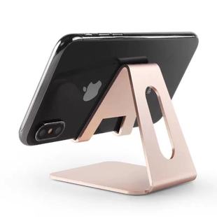 Metal Mobile Phone Stand Desktop Tablet PC Stand Lazy Metal Stand Creative Gift LOGO Cross Border