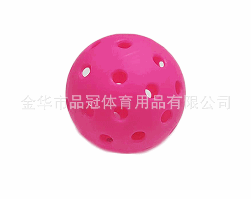 Пик мяч пластиковый бочка Pickleball Сверхтвердый литьевой формовочный мяч для гольфа Тренировка с 40 отверстиями
