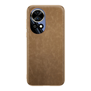 [Traceless generation hair] for Huawei nova12/pro anti-fall phone case plating groove retro sheep skin