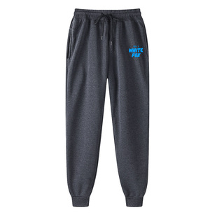 in stock whitefox Original Size Cross-border Explosion Foam Printed Casual Sweat Pants