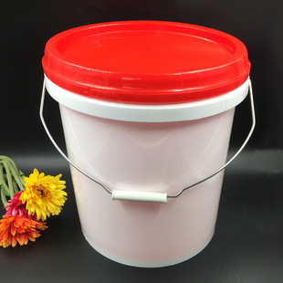 Manufacturer Customized Fertilizer Plastic Barrel 15kg Round Barrel Pe Chemical Industry Packaging Plastic Barrel Paint Barrel