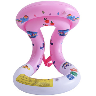 Wearable Happy Swimming Buoyancy Vest Swimming Ring Adult Children Thickened Anti-rollover Lifebuoy Float Ring for Men and Women