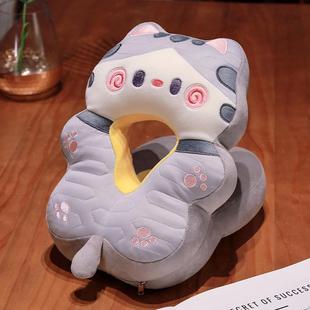 Nap Pillow Summer Lunch Break Artifact Cats Cool Latex Lying Pillow Breathable Comfortable Office Lying Pillow