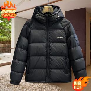 Cotton-padded jacket men's winter new Hong Kong-style coat cotton-padded jacket tide brand thickened hooded cotton-padded jacket loose bread clothing men's foreign trade