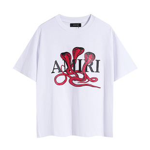 Правильная версия AMIRI ретро буквенные принты LOGO Американская пара High Street свитер для мужчин и женщин повседневные толстовки с капюшоном