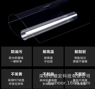 0.25mm Pet Furniture Film, Anti-scratch Film, High Brightness, High Transparency, Anti-fouling and Anti-fingerprint [big Favorably]