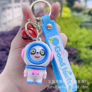 Большой трехмерный брелок для ключей Lucky Cat Зодиак кролик брелок мужская кукла машина мультфильм колокольчик ключ кулон