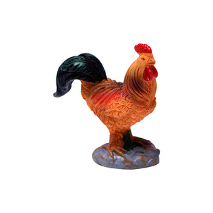 Simulation cock hen Moss micro landscape decoration DIY ornaments cartoon mini fleshy accessories