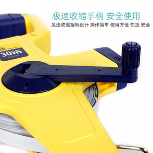 Wholesale engineering measuring steel ruler portable steel frame ruler building measuring ground measuring tape 50 m 30 m 20 m