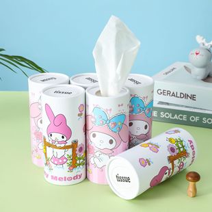 Cylinder car paper towel advertising commercial paper drawing catering insurance hotel promotional paper towel wholesale printable logo