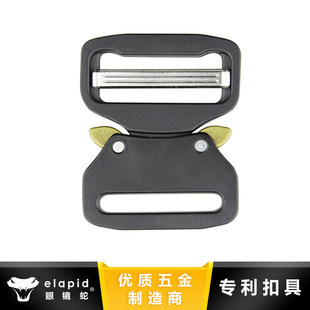 Turun Cobra elapid buckle 39mm outdoor tactical belt buckle bulk free laser logo