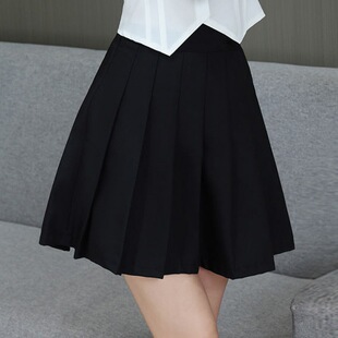 Foot bath pedicure shop technician work clothes new white shirt pleated skirt suit two-piece graduation photo wear
