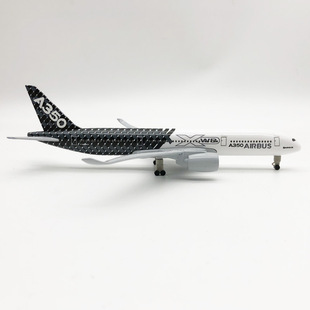 20cm Artificial Aircraft Model A350 Original Model Alloy with Wheels Boeing Static Aircraft Model Gift Ornament Toy