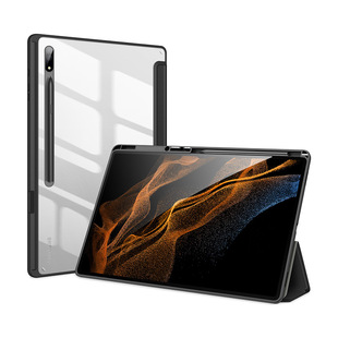 Применимо для Samsung TabS9Ultra плоский чехол для защиты от акриловой прозрачной защиты