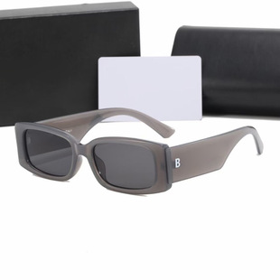 Men and women's small frame personality trend hip-hop wind glasses foreign trade sunglasses European and American cross-border letter sunglasses BB2308
