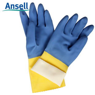 Ansell 2245 Chemipro Natural Rubber Gloves 9 Yards
