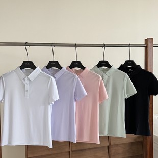 Good Quality New Polo Shirt Short Sleeve Couple's Summer New Explosions T-Shirt Women's Polo Shirt Public Edition Lapp M