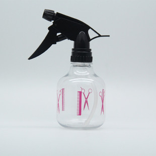Hairdressing tools small watering can household kettle hairdressing shop fine spray transparent plastic watering can 200ML