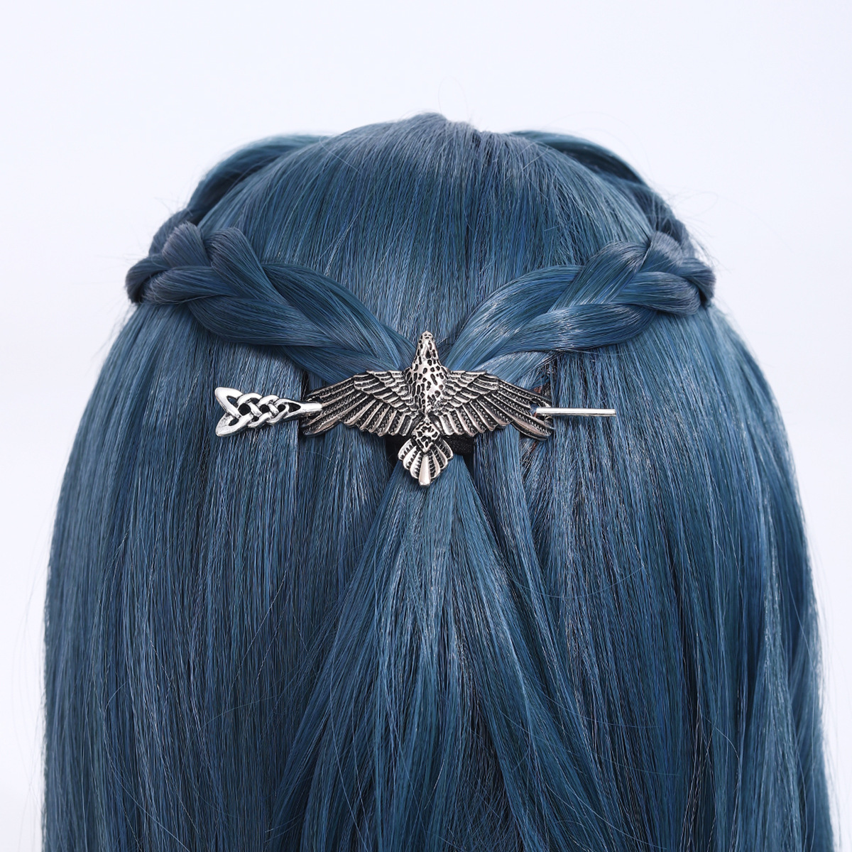 European and American Hot-Selling Retro Viking Eagle Hairpin Celtic Knot Hair Stick Gothic Norwegian Style Party Accessories Wholesale