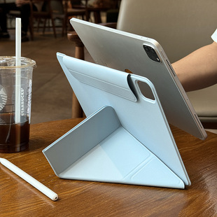 Применимо для Apple ipadair6 защитный чехол 2024pro13 двухсторонний зажим 10 поколений air5 магнитное всасывание 3 Y оболочка