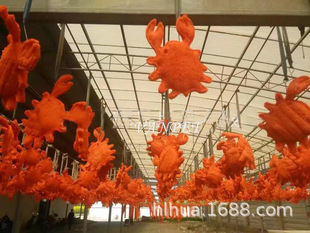 Factory Direct Supply Loofah Toy Crab Teething Toy Training Toy Pet Chew Small Dog
