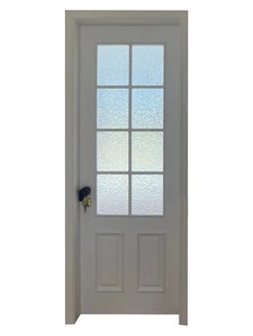 White Paint French Wooden Door Vintage Wooden Door Begonia Glass Wooden Door Interior Room Door Swing Door