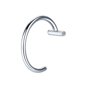 Punch-free fake lip ring hole-free lip nail anti-allergy titanium steel lip clip nightclub Disco lip ring fashion personalized fake lip nail