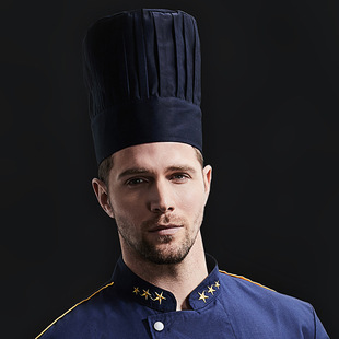 Hotel Chef High Hat Big Hat Long Hat Executive Chef Hat Back Chef Restaurant Baking Cake Point Chef Work Hat